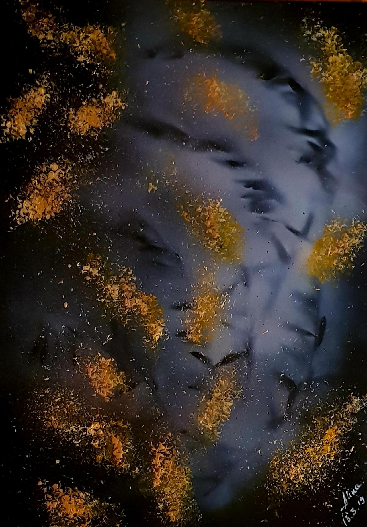 ArteDiAlina.com painting: mimosas time